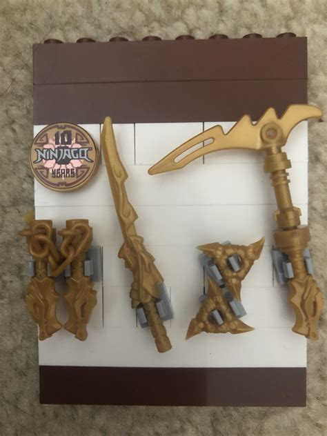 Ninjago Golden Weapons