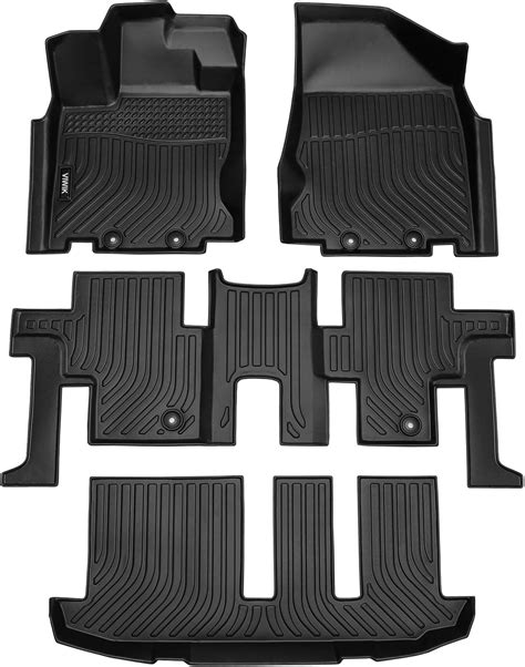 Amazon.com: VIWIK Floor Mats for 2013-2020 Pathfinder 7 Seat, 2014-2020 ...