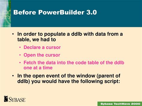 Image result for Powerbuilder Developer