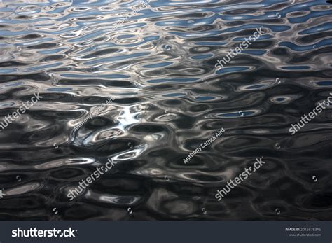 Dark Smooth Ripples Water On Surface Stock Photo 2015878346 | Shutterstock