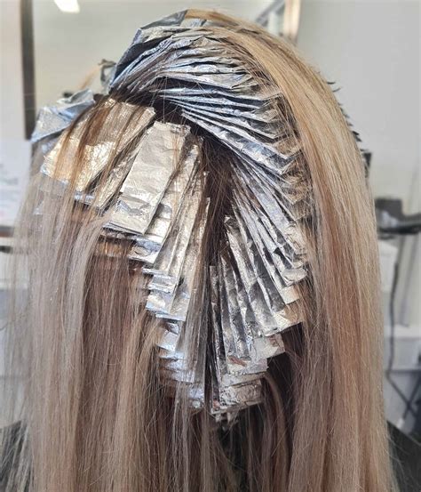 Foiling Hair