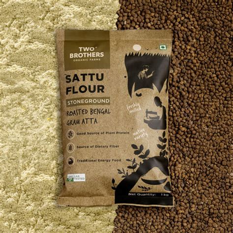 Sattu Atta 1 kg | Made Using Bengal Gram – Kaze Living