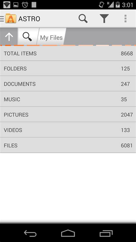 Image result for How to Use Astro File Manager Android