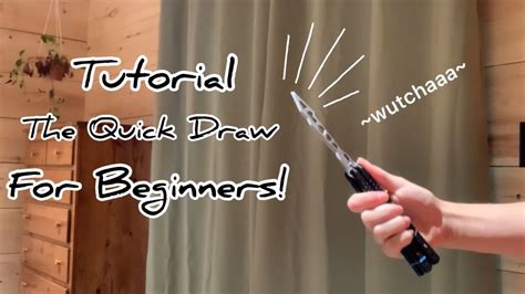 Easy Balisong Tricks Tutorial 的图像结果