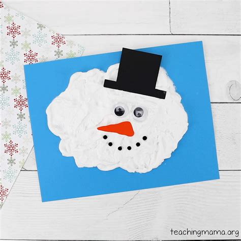 Melting Snowman Craft