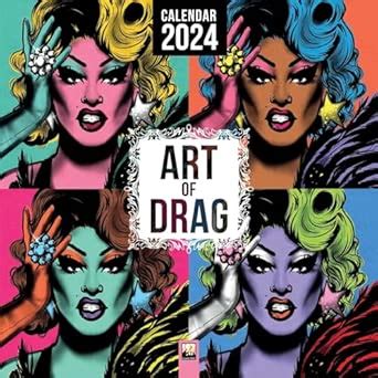 Buy Art of Drag Wall Calendar 2024 (Art Calendar) Book Online at Low ...