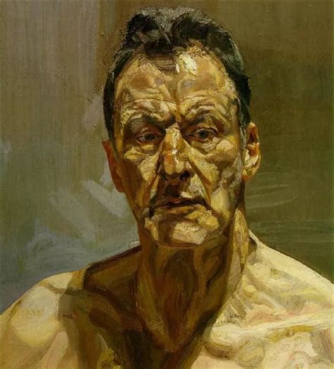 Lucian Freud - Self Portrait, Reflection [2002] Obras De Arte Pinturas ...