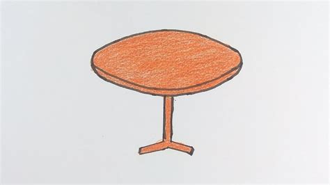 Image result for Step by Step How to Draw a Round Table
