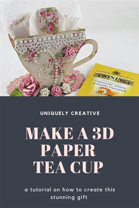 Su Mini Paper Tea Cup Tutorial 的图像结果