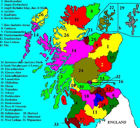 Image result for Scottish Map