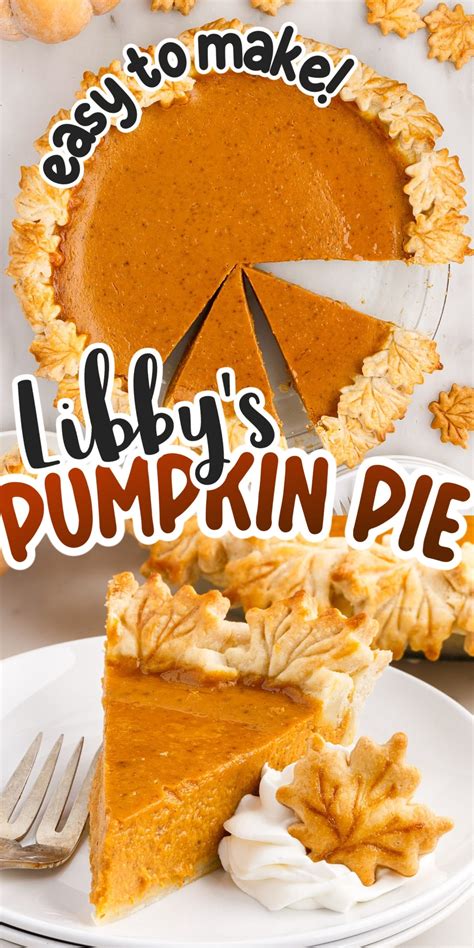 Libby's Pumpkin Pie Recipe - girl. Inspired.