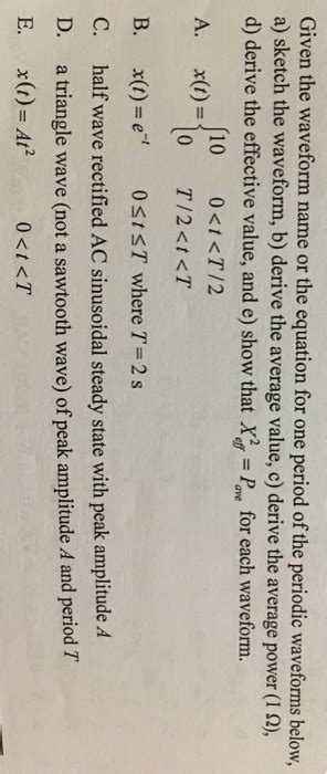 Image result for Waveform Formulas