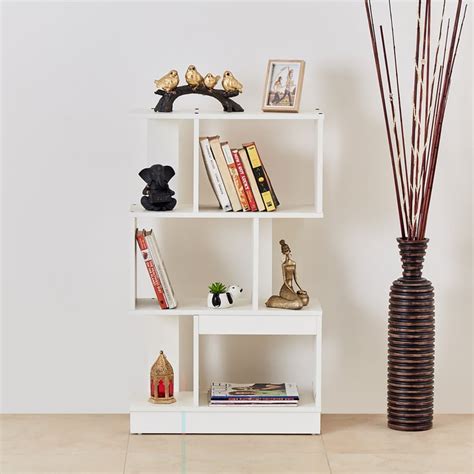 Buy Helios Reynan 3-Tier Book Shelf - White from Home Centre at just ...
