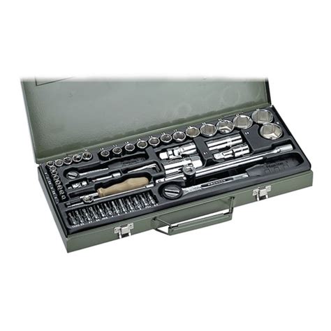 23 040 Proxxon | Proxxon 1/2 in, 1/4 in Socket Spanner Set with ...