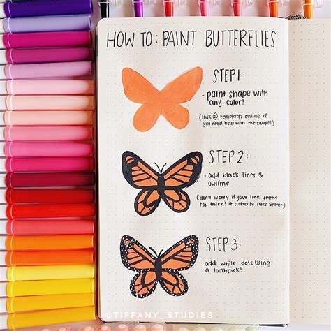 Image result for Butterfly Painting Tutorial