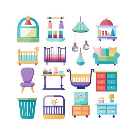 Realistic baby and kids icons set | Premium AI-generated vector