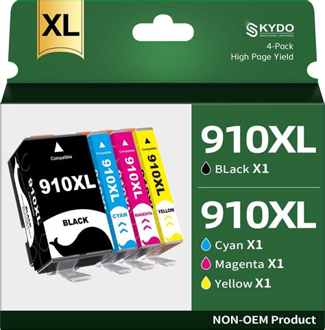Amazon.com: 910XL 910 Ink Cartridges Combo Pack Compatible for HP 910 ...