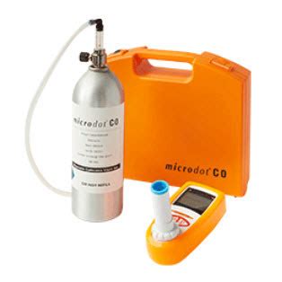 Microdot CO Breath Analyzer Kit | Bound Tree