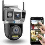 EZVIZ H9C DUAL LENS 3K(5MP+5MP)WIFI PAN TILT 2 WAY CALLING CAMERA ...