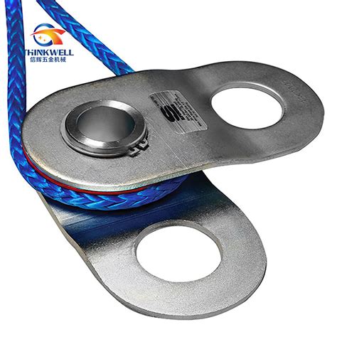 China Silver Snatch Lifting Towing Wire Rope Winch Pulley Block - China ...