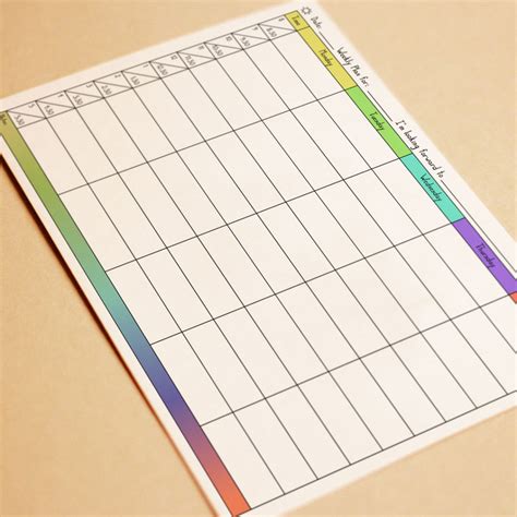 Image result for Printable Activity Planner