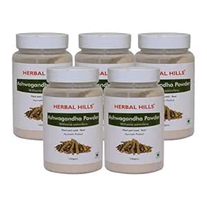 Herbal Hills Ashwagandha Root Powder Withania Sominfera Strength ...