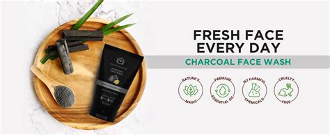 The Man Company Charcoal Face Wash (Buy 1 Get 1 Free) -75ml Each ...