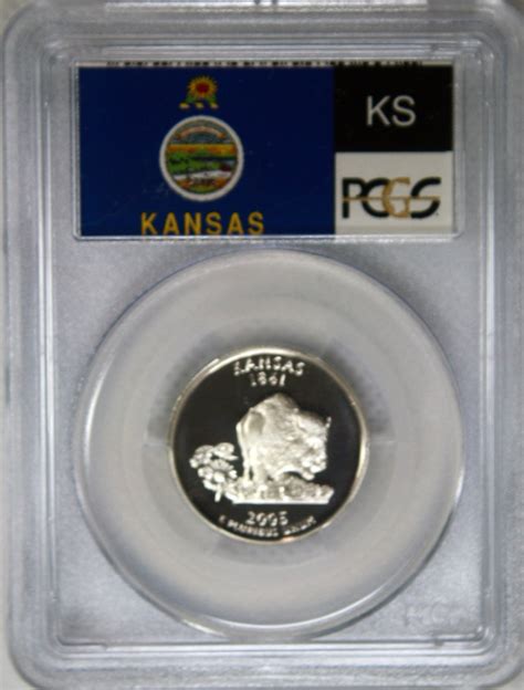 2005 S Kansas State Quarter *Silver Proof* Certified by PCGS
