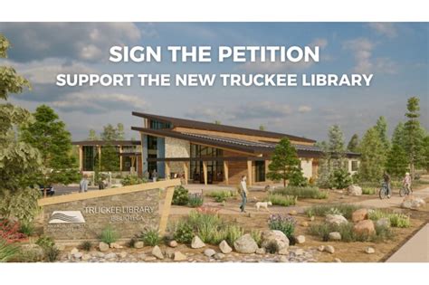 Support the new Truckee Library - Online petition