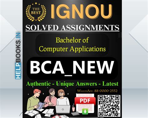 IGNOU Bachelor of Computer Applications (BCA_NEW) Assignments ...