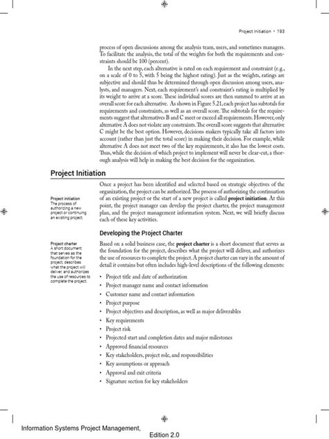 Develop Project Charter 的图像结果