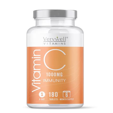 Vitamin C 1000mg Tablets - Verywell Health