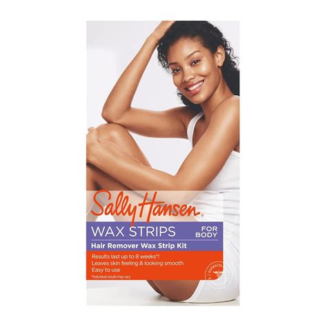 Amazon.com : Sally Hansen Hair Remover Kit, 1 Count, Quick and Easy Wax ...
