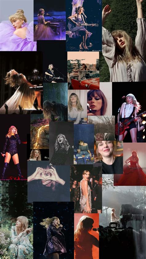[100+] Taylor Swift Collage Wallpapers | Wallpapers.com