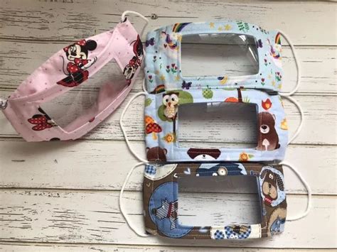 Image result for Clear Face Mask Pattern for Lip Reading Tutorial