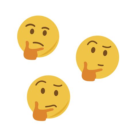 Free Thinking Emoji Clipart Template to Edit Online