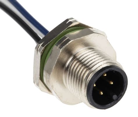 RS PRO | RS PRO Circular Connector, 4 Contacts, Panel Mount, M12 ...