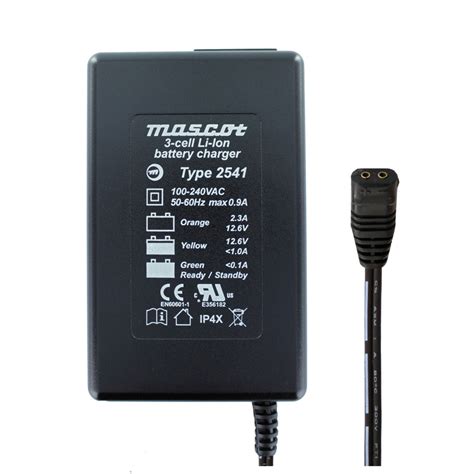 Mascot 2541 LI 3 Cell 11.1V 2.3A Li-Ion Battery Charger - Cell Pack Solutions