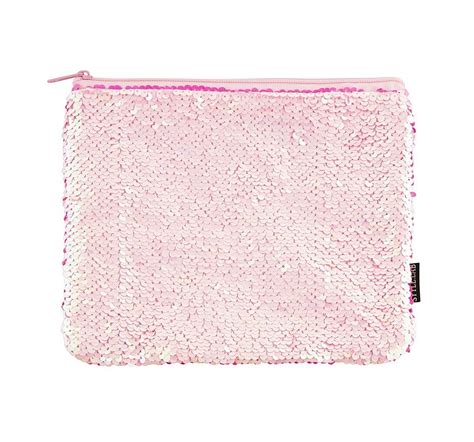 Shop Fashion Angels S. Lab Sequin Pouch-Neon Pink Pencil Pouches ...