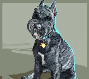 Cute Dogs Dogs Paintings Hd Animated Dogs Puppies Matte Finish Poster ...