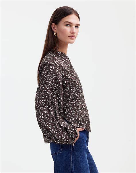 V-Neck Long-Sleeve Top | Madewell