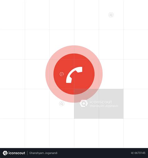 Image result for Red End Call Button