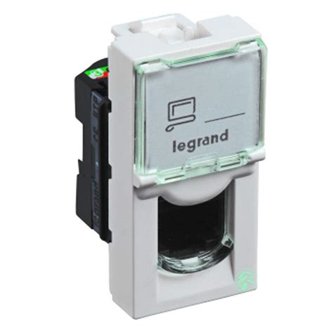 Legrand Myrius RJ-45 CAT 6 UTP WHITE 1 m NRI , 6730 55 : Amazon.in ...