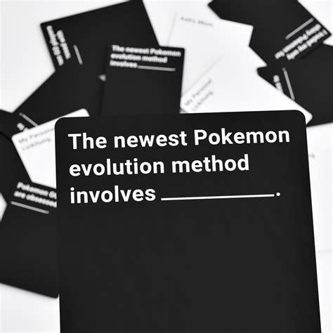 Cards Against Pokemon - Party Game for Horrible Trainers – Liquid Luck