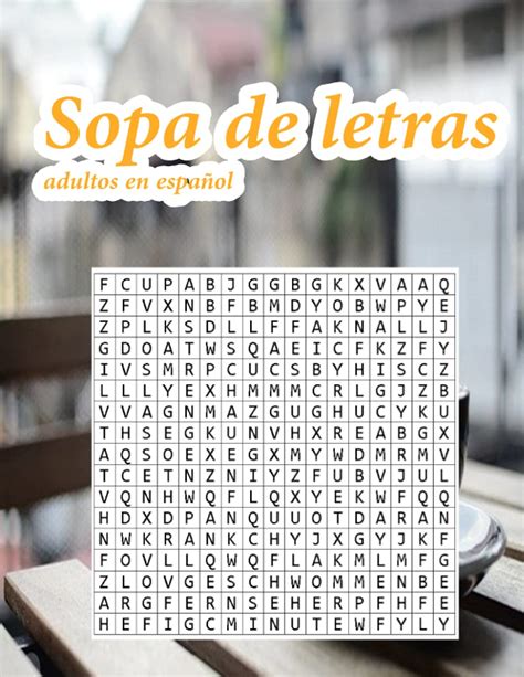 Sopa De Letras Adultos En Espanol En Espanol Actividades Sopa ...