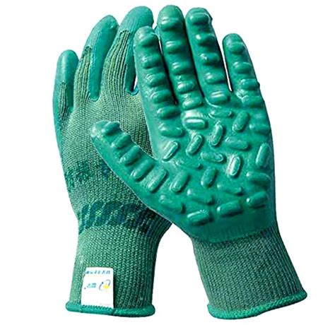 Vibration-absorbing Rubber Latex Utility Glove, Anti-impact, Anti ...