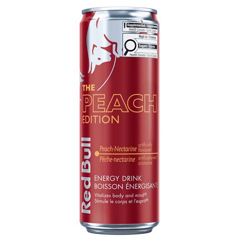 Red Bull Peach Edition 473ML, Red Bull Peach 473ML - Walmart.ca