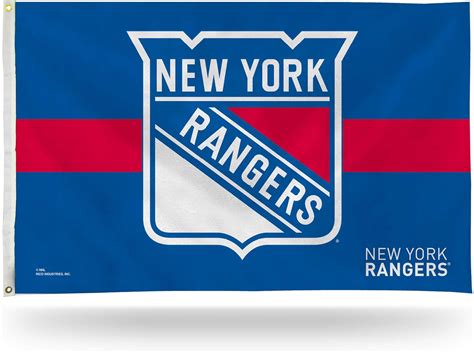 Rico Industries New York NY Rangers Striped Flag - 3 | Ubuy India