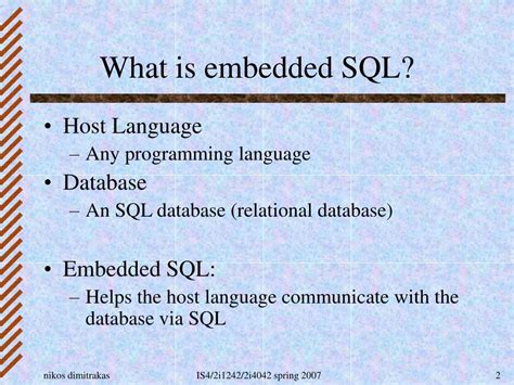 Image result for Embedded SQL