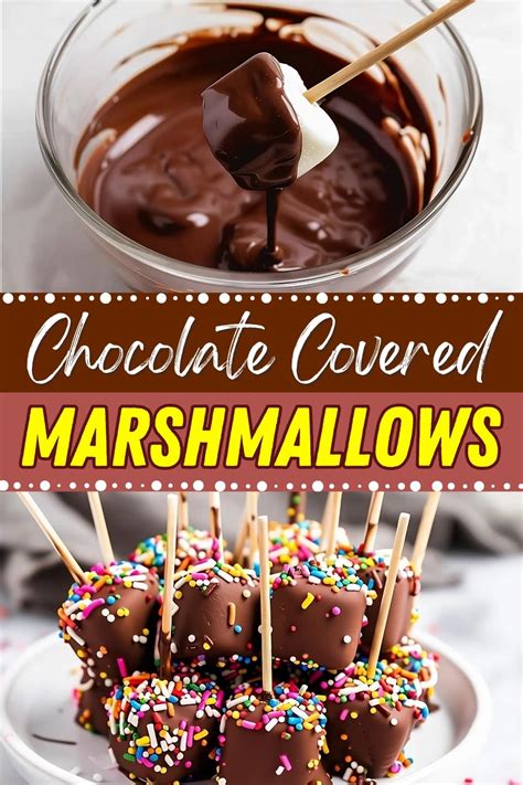 Chocolate Covered Marshmallows - Insanely Good